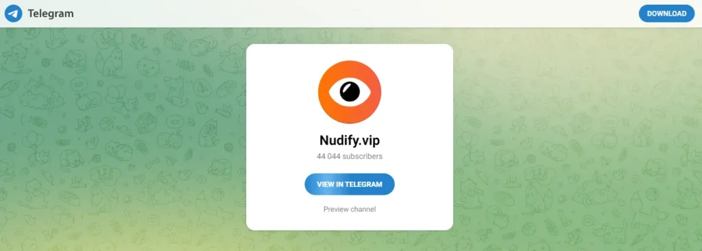Nudify.VIP Telegram Bot