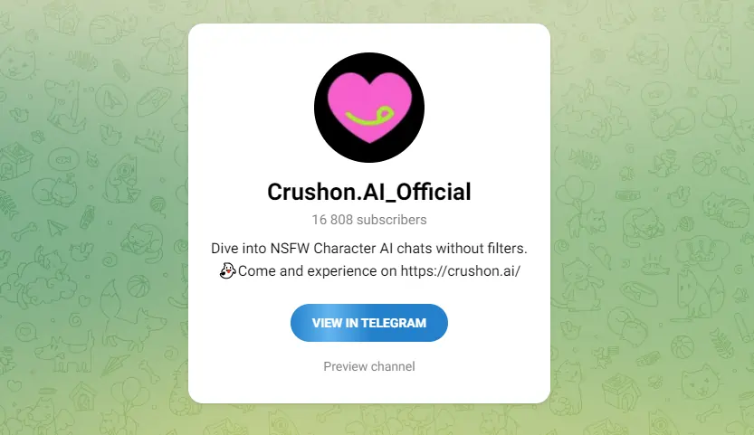 CrushOn.AI Telegram Bot
