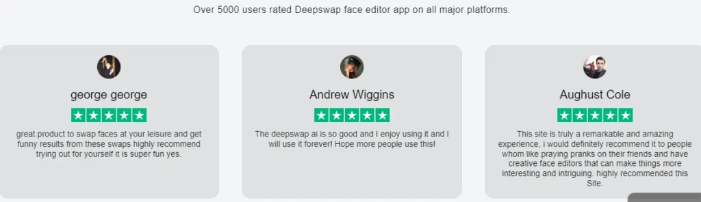 DeepSwap AI User Reviews