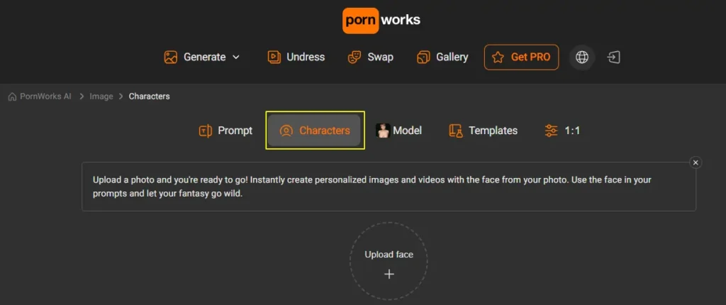 PornWorks AI Custom Persona Creation